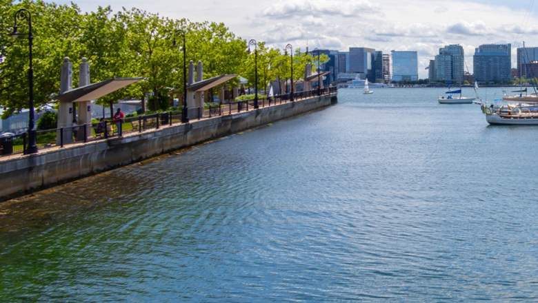 sailing center at Piers Park