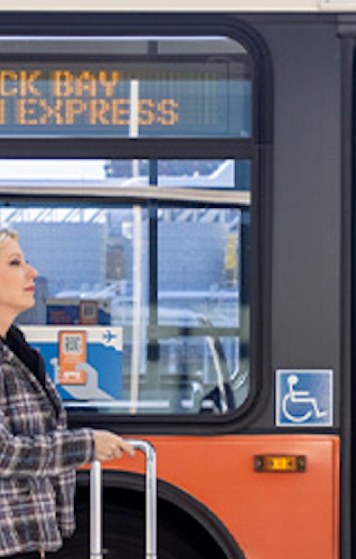 Back Bay Logan Express Bus