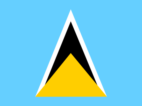 Saint Lucia Flag