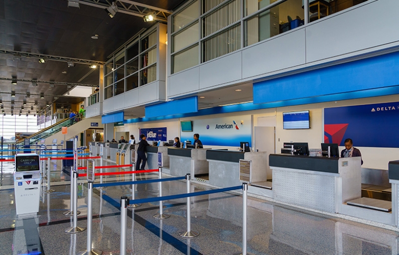 ORH Check-in desks