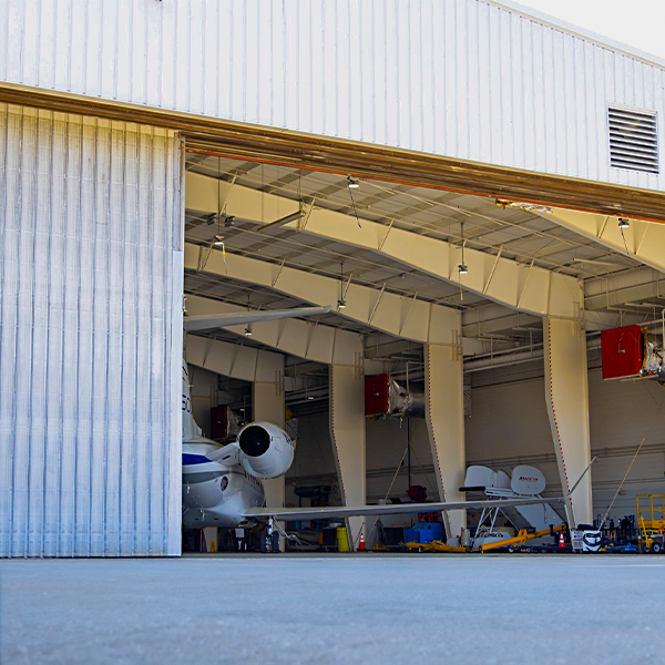 Hangar at Hanscom Field