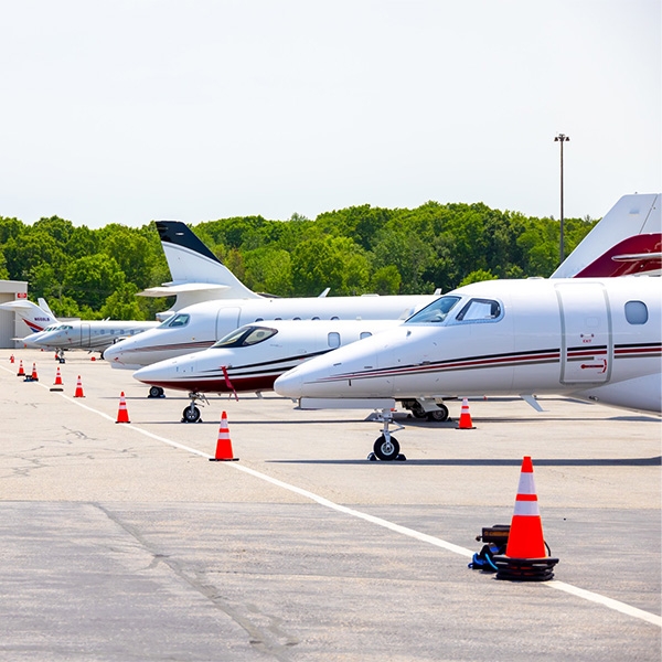 Flying at Hanscom Field