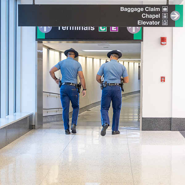 State Police at BOS