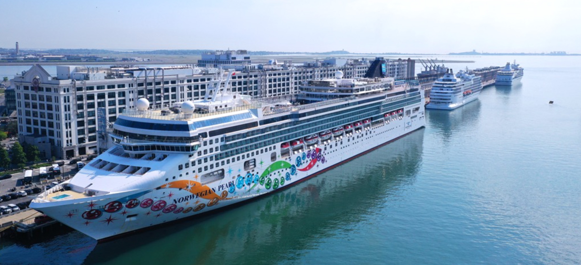 Cruise ship at Flynn Cruiseport