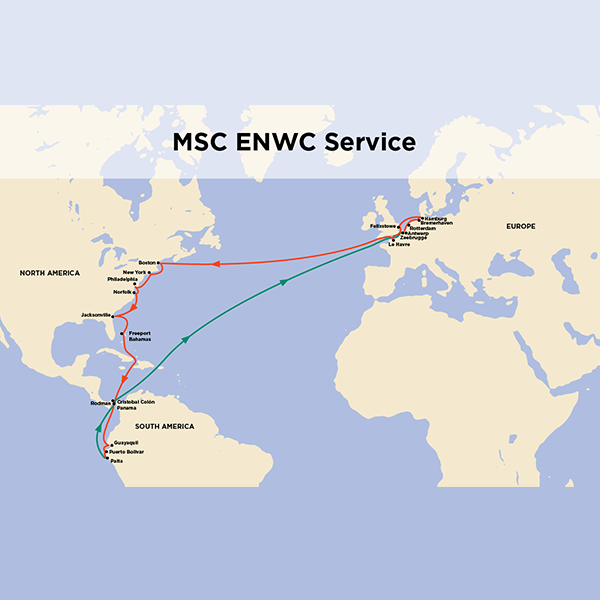 MSC ENWC Service Map