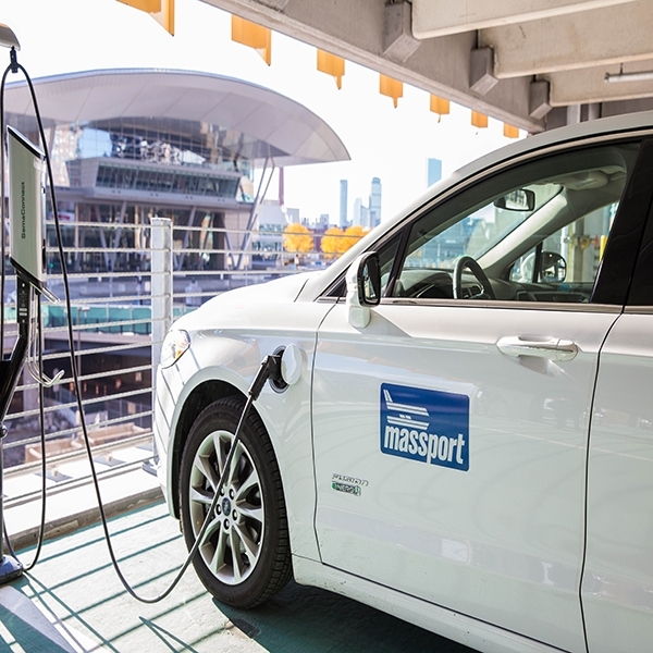 Massport fleet vehicle charging