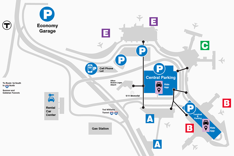 Terminal Garage Map